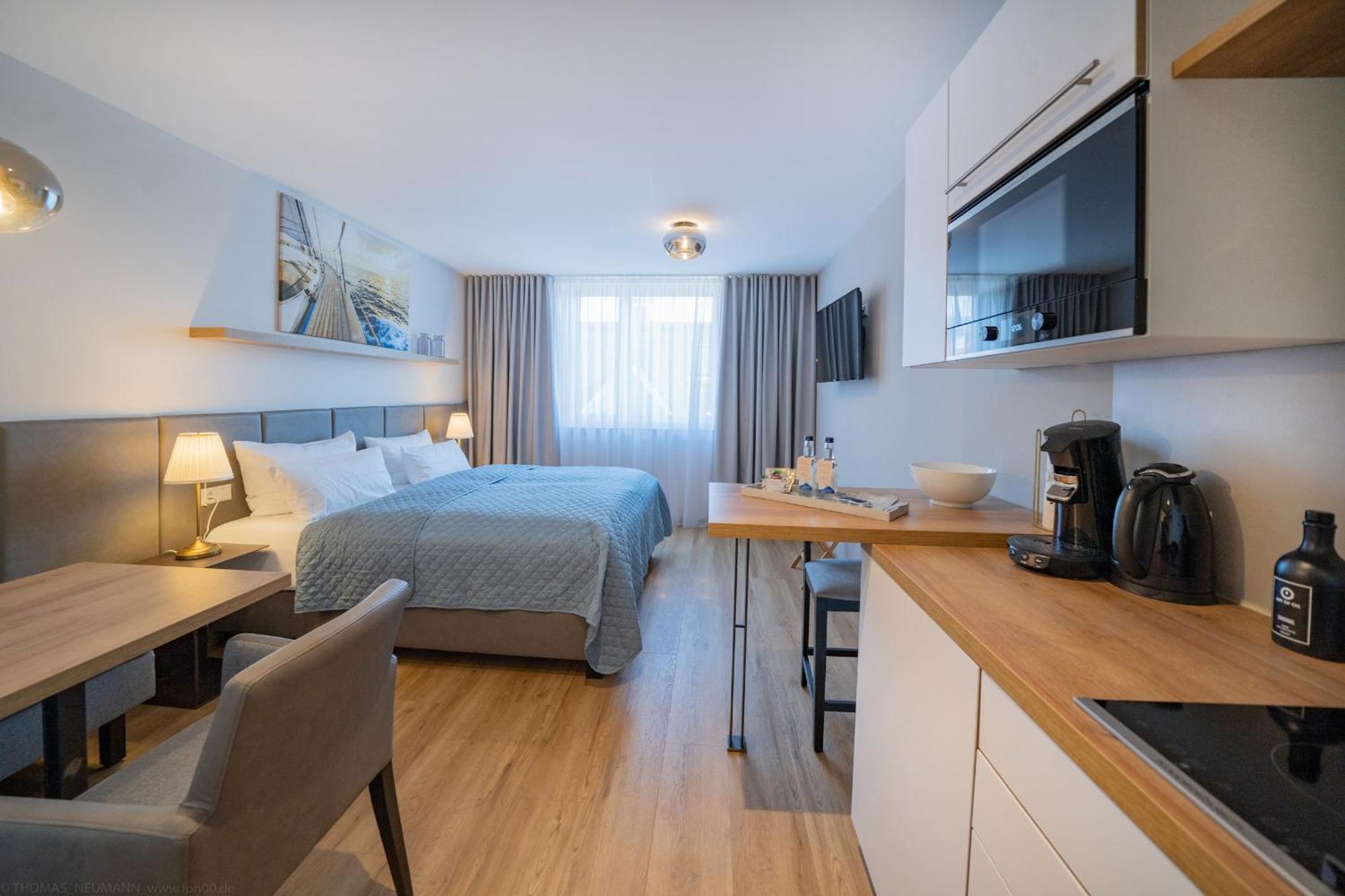 Bodenseezeit Apartmenthotel Garni لينداو المظهر الخارجي الصورة